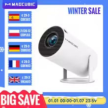 Magcubic Projector HY300 PRO 4K Android 11 Dual Wifi6 260ANSI Allwinner H713 BT5.0 1080P 1280*720P Home Cinema Outdoor Projetor